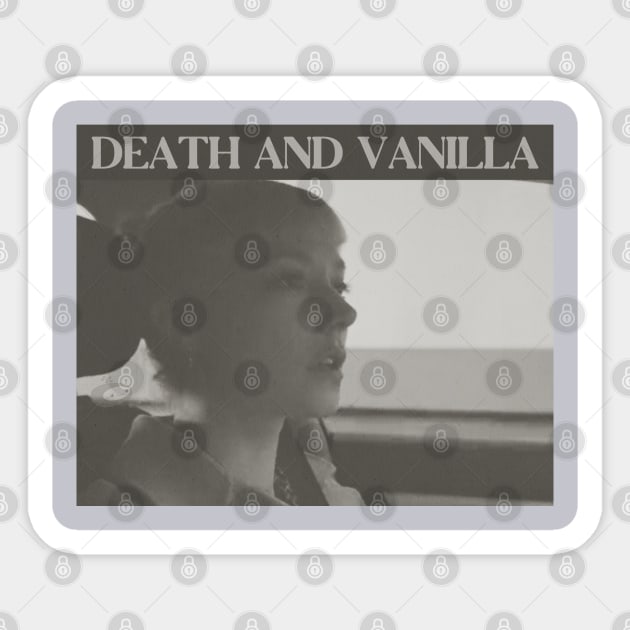DEATH AND VANILLA Sticker by Noah Monroe